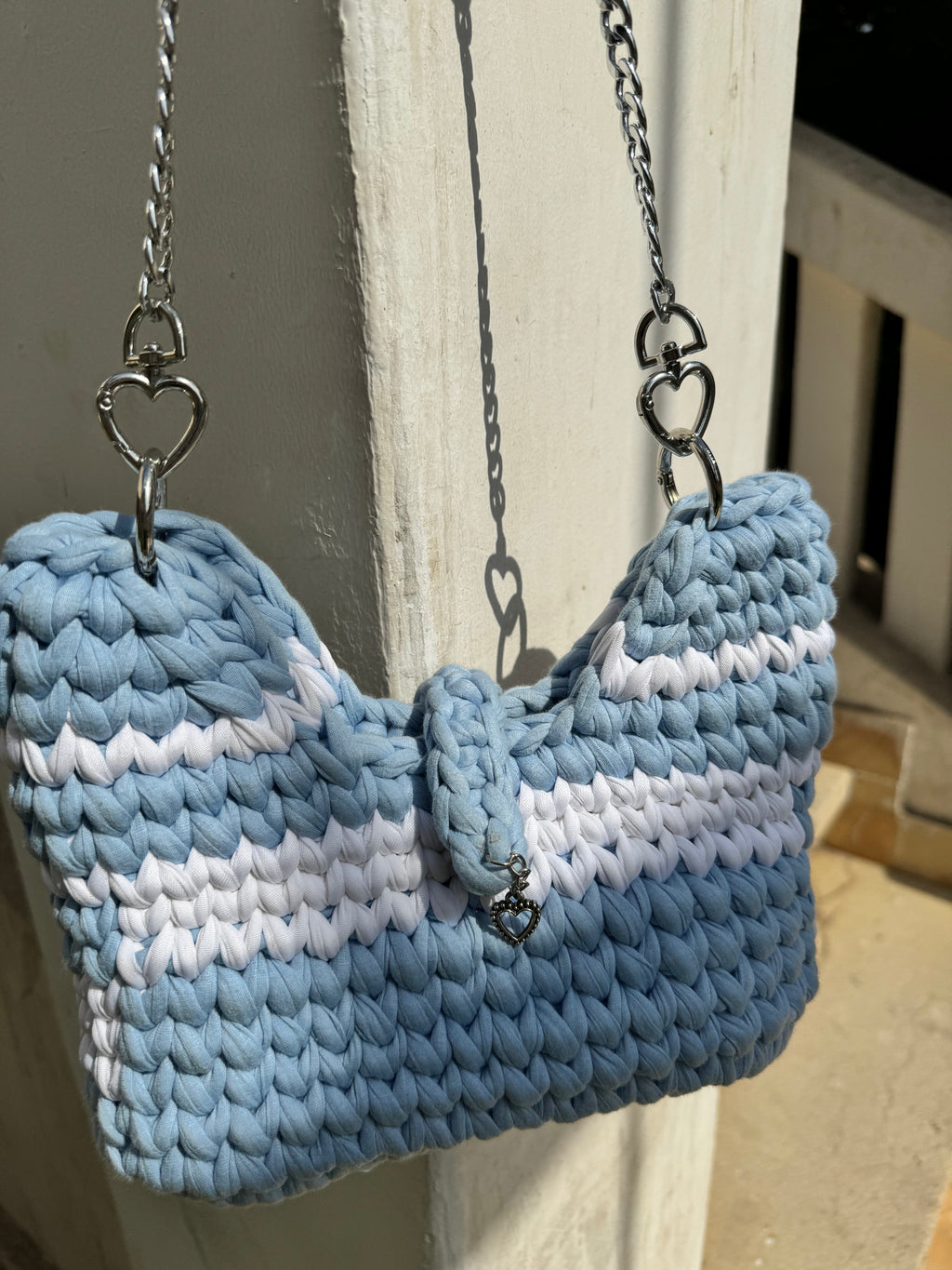 Blue & White Day Bag