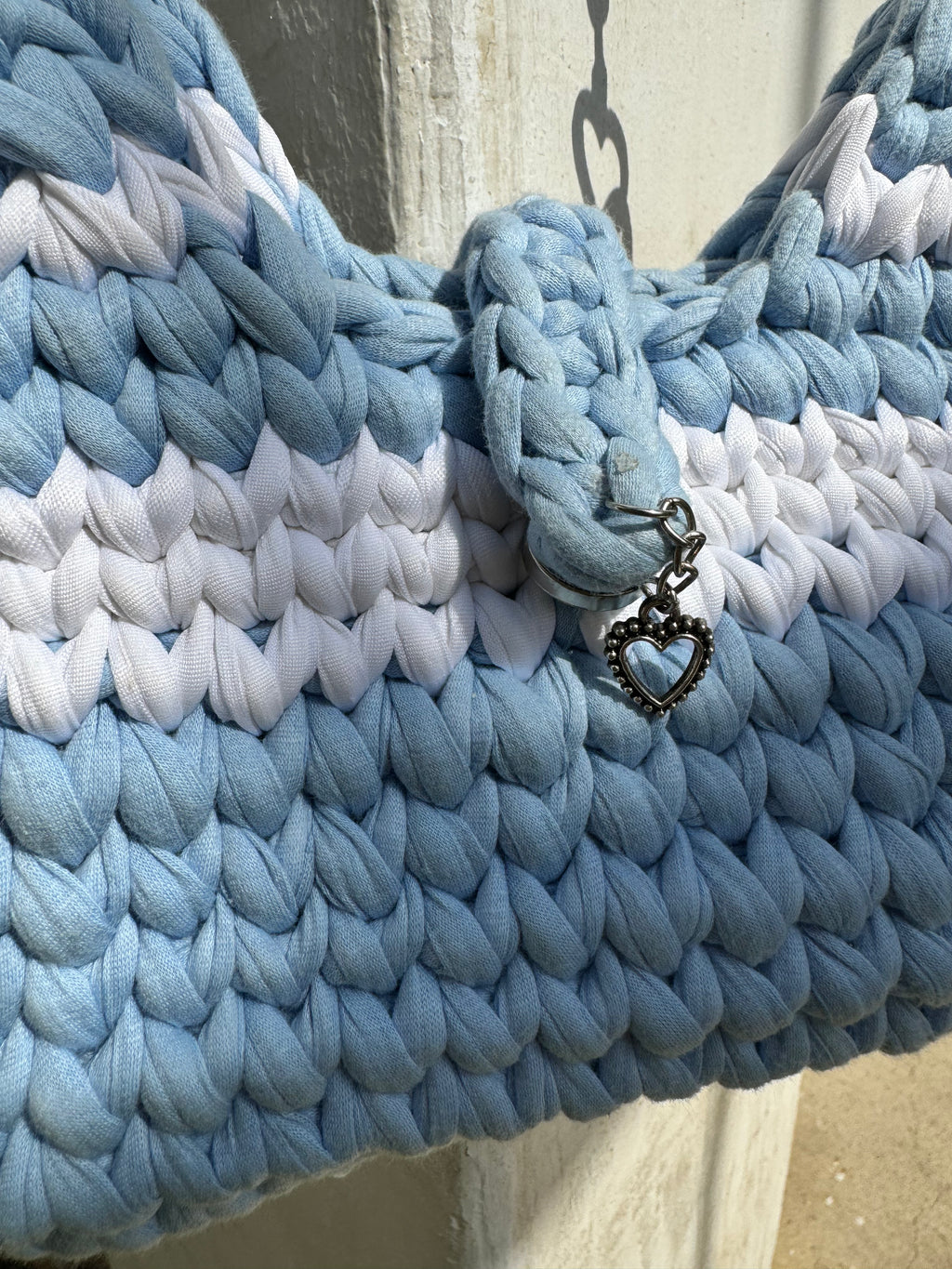 Blue & White Day Bag