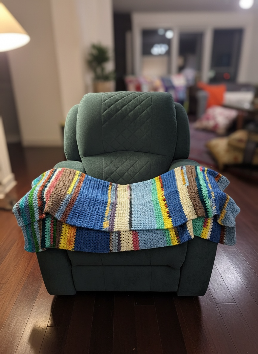 Azure Sunrise Blanket