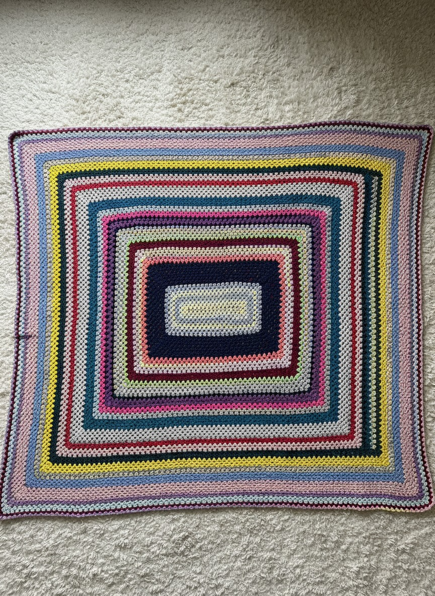 Rainbow Harmony Throw