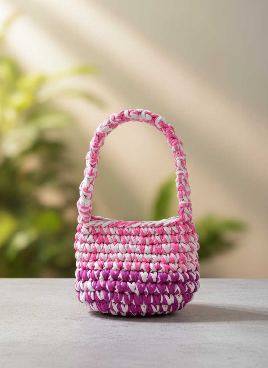 Blush Charm Bag